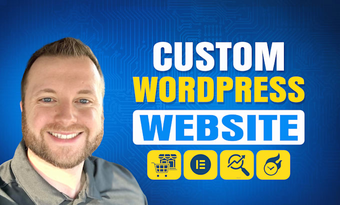 build your custom wordpress website and set up your domain