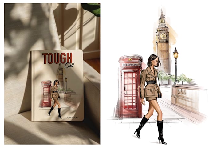 draw a fashion illustration