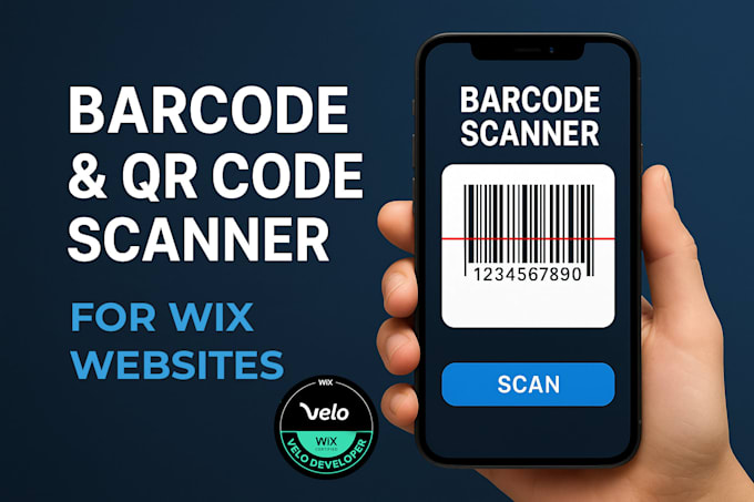 develop a custom barcode and qr code scanner for your wix website