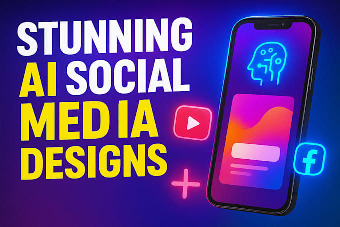 Make stunning ai social media designs by Ydrissbaqui | Fiverr