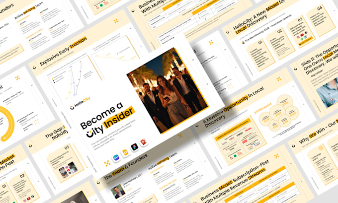 design a winning pitch deck investor presentation powerpoint google slides