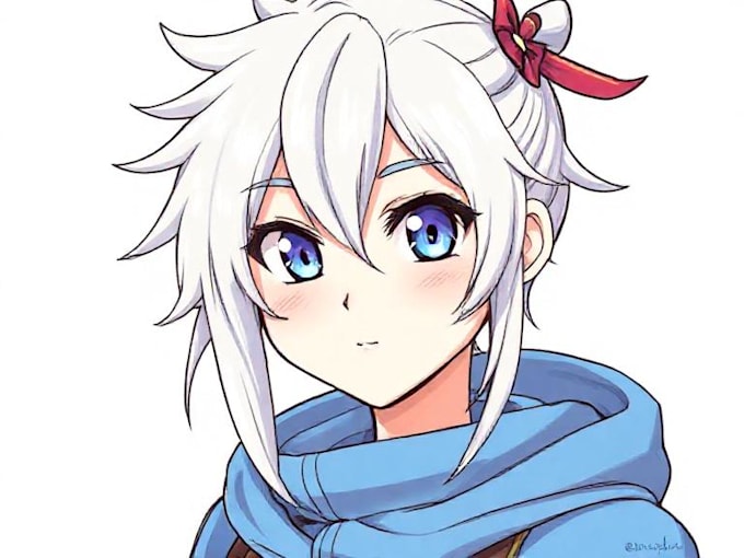 make beautiful portraits in anime style