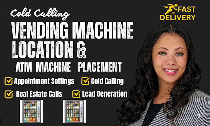 do cold calling vending machine placement vending machine locator telemarketing