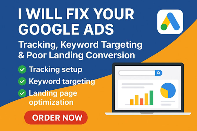 fix google ads tracking keywords and landing page issues for higher conversions