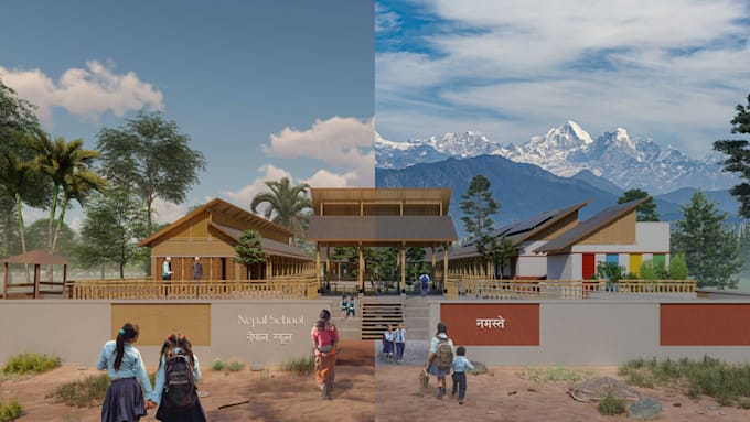 create photorealistic 3d architectural renderings