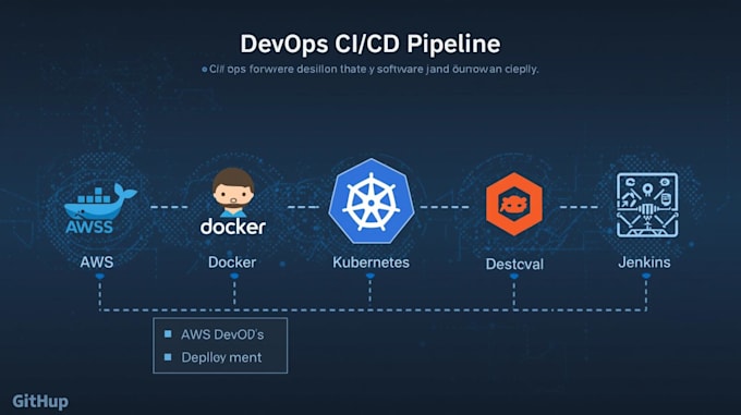 build a complete ci cd pipeline using AWS docker kubernetes and jenkins