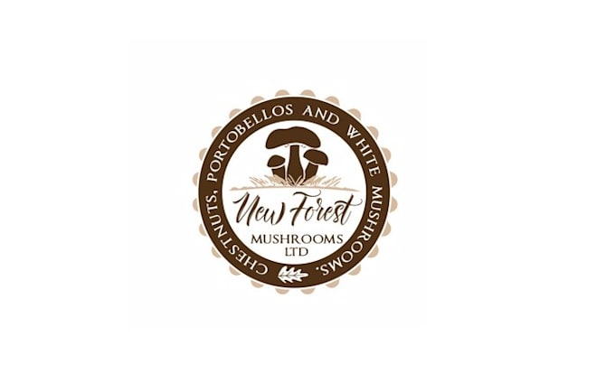 design premium artisan mushroom farm logo