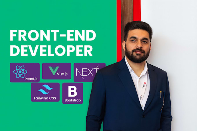Design and develop frontend ui with react and bootstrap by ...