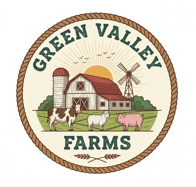 make stunning impactful farm logo design