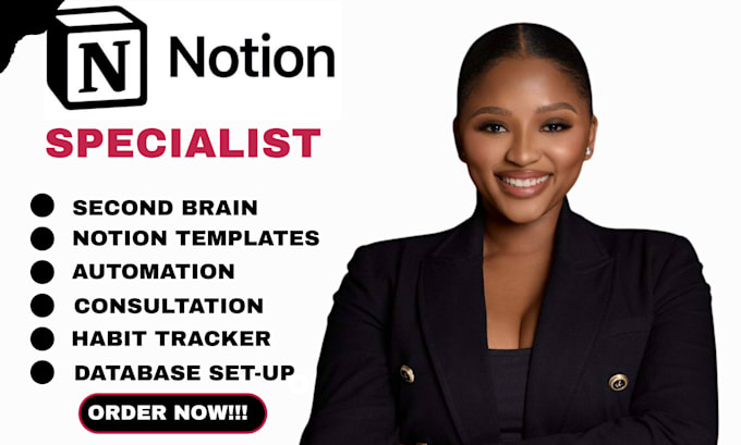 be your notion virtual assistant notion expert notion custom template expert