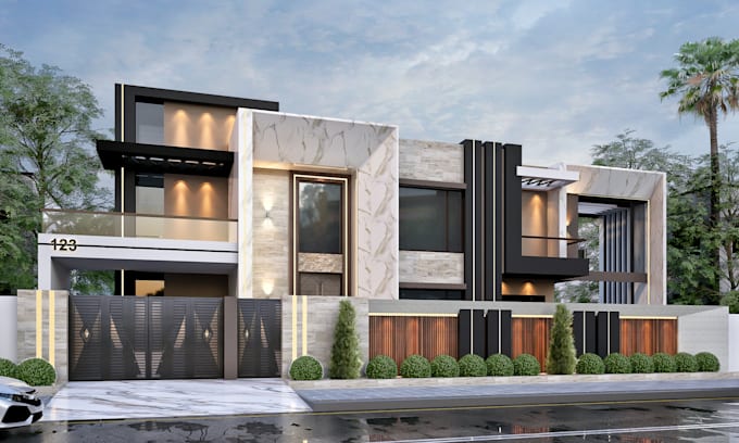 do interior exterior 3d animation