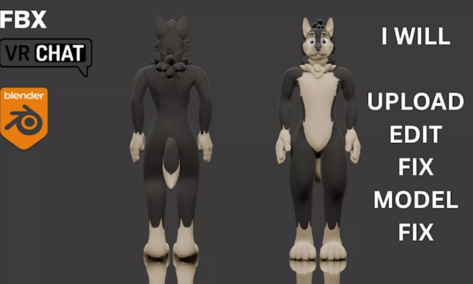 design custom vrchat avatar nsfw vrchat avatar 3d avatar model avatar commission