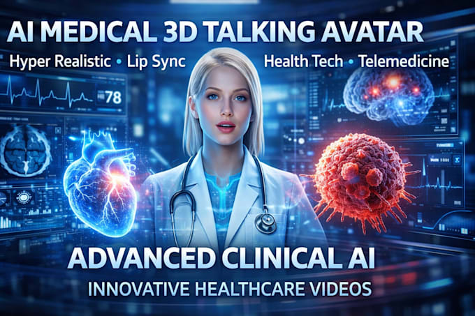 Réaliser une animation d'avatar médical en 3d avec intelligence ...
