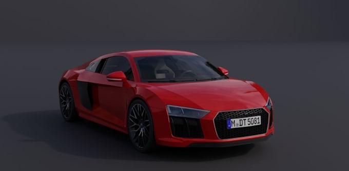 Create low poly game ready 3d car models for unity, unreal, and 3d ...