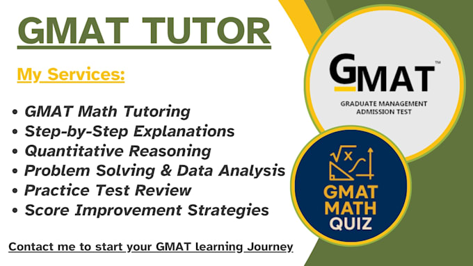 be your online gmat tutor