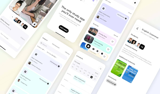 do mobile app design, mockup design for IOS and android in figma
