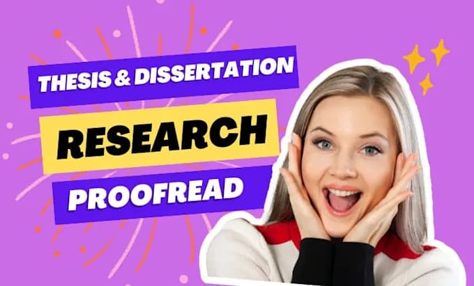 work on your masters or phd thesis, dissertation, research and summary, reports