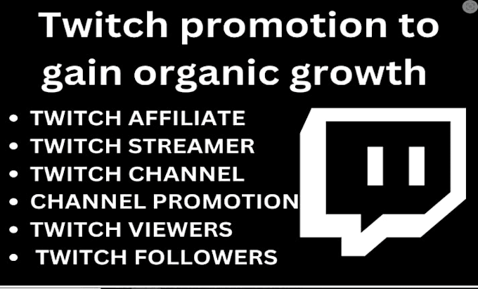 Twitch affiliate, twitch streamer, twitch followers, twitch viewers by ...