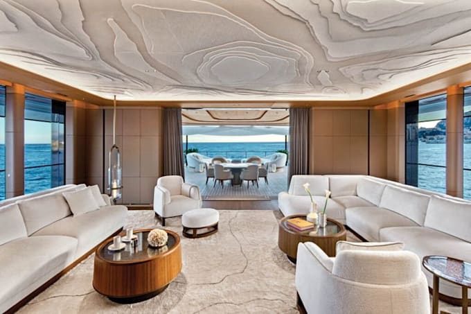 do 3d yacht rendering, interior design for boat, ship design and modelling