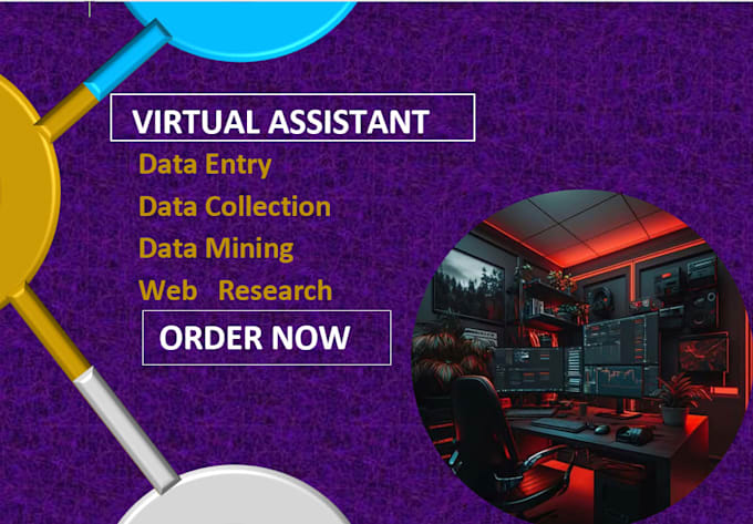 do data entry, web research, lead generation and excel work