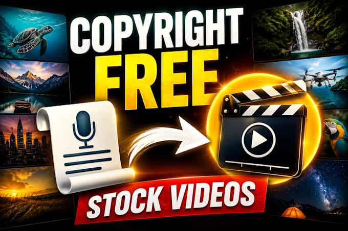 make cinematic stock footage from script article blogs