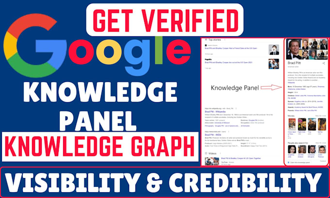 Create verified google knowledge panel knowledge graph for personal or ...