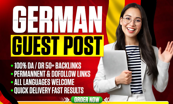 provide high da german guest posts SEO dofollow backlinks