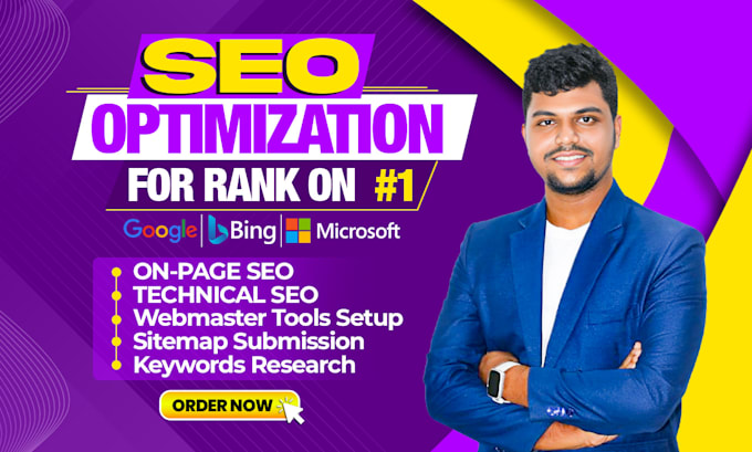 do on page and technical SEO to improve google and bing ranking