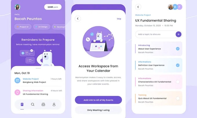 Develop a simple mobile app for android and ios using flutter or react ...