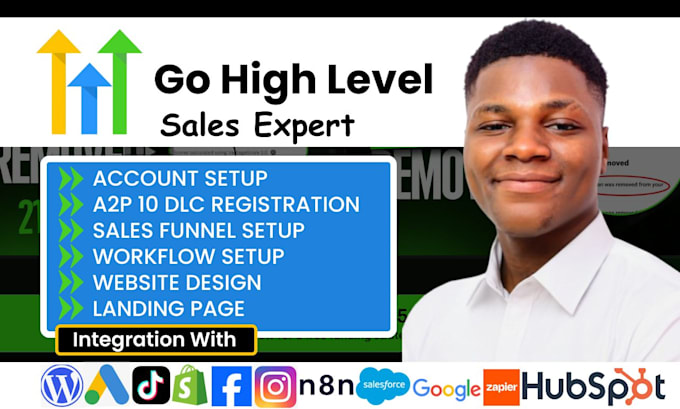 gohighlevel website go high level ghl sales funnel expert ghl virtual assistant