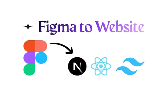 convert figma to reactjs or nextjs website