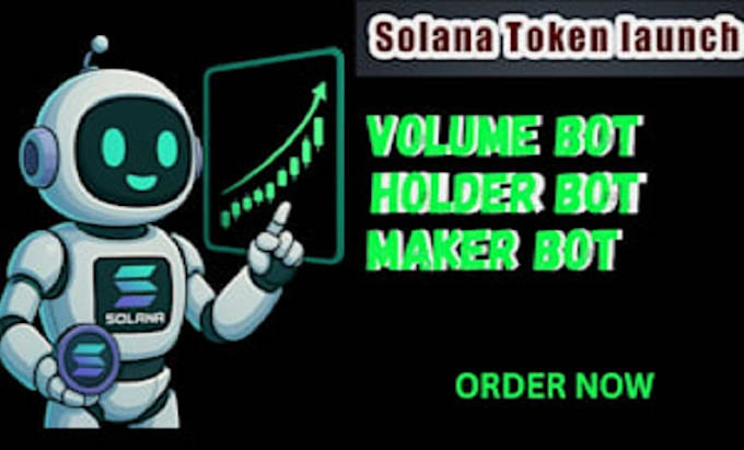 develop solana market maker bot, solana volume bot on moonshot or meteora