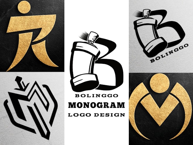 design logo monogram m2i