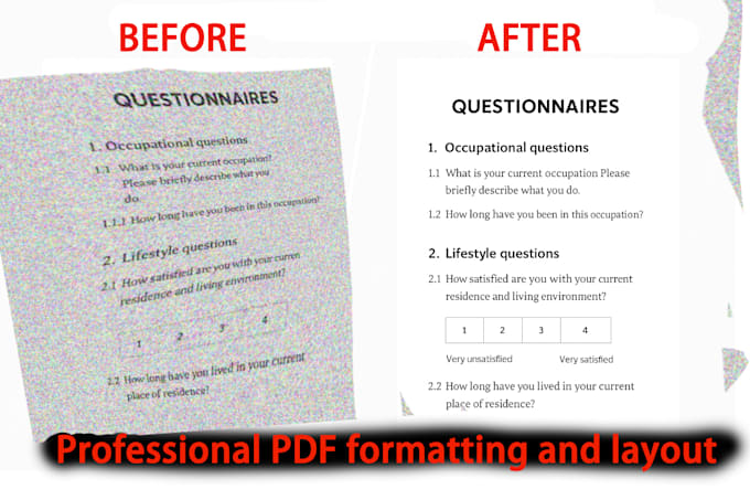 professionally format, fix, and rebuild your PDF layout