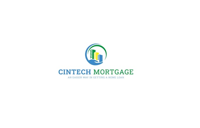 design powerful getting mortgage logo