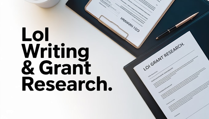 write a compelling loi and conduct targeted grant research