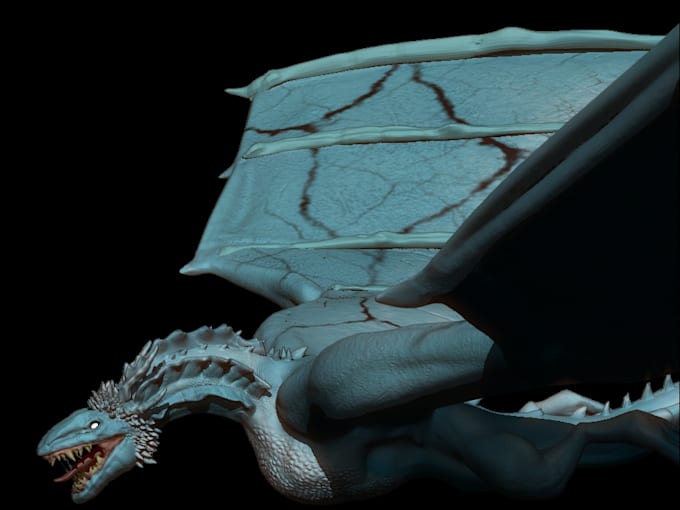create a custom 3d character for games or animation