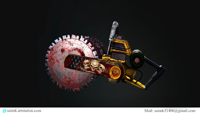 create high quality 3d assets for games and films