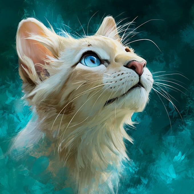 draw pet portrait with disney style