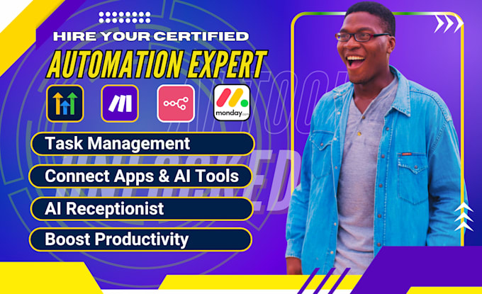 make com automation made com gohighlevel make automation n8n ai agent monday com