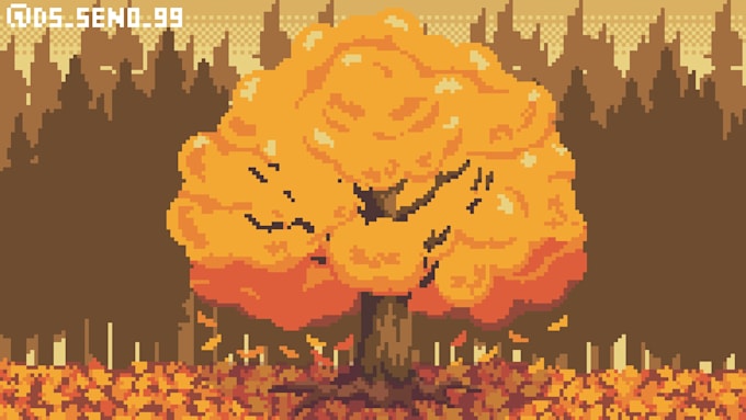 make a 2d pixel art illustration for you
