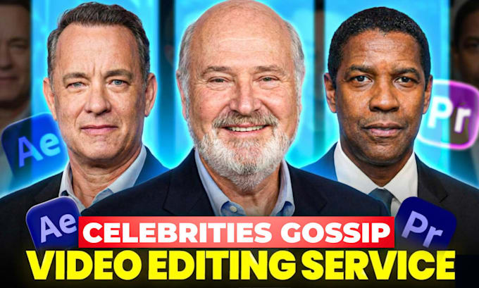 create celebrity gossip videos for youtube within 24 hours