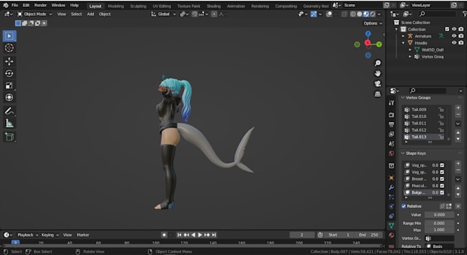 do a custom vrchat humanoid or  furry avatar from scratch for you