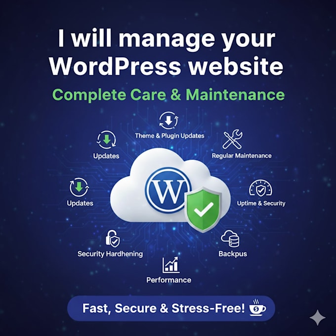 manage your wordpress site
