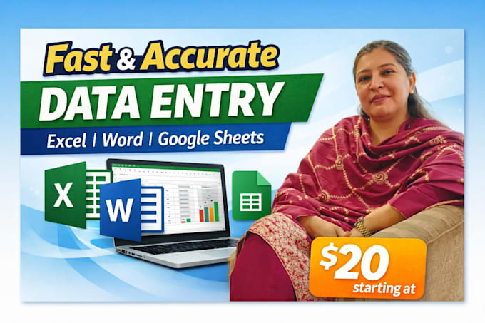 do quality data entry and copy paste service