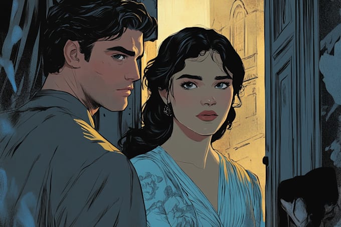 create comic book art