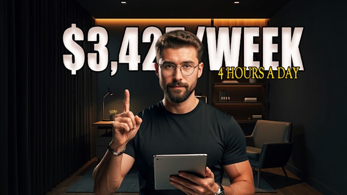 design a professional finance youtube thumbnail