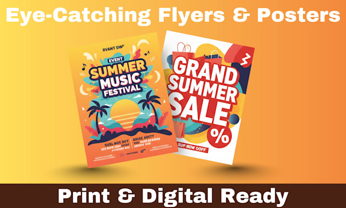 design perfect flyers posters and promotional materials