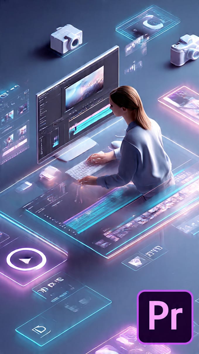 cut your video clips and deliver clean basic editing