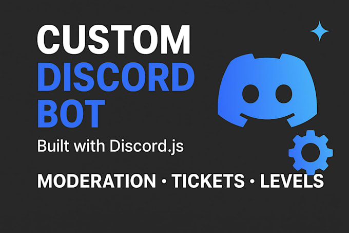 create a discord bot with discordjs for you